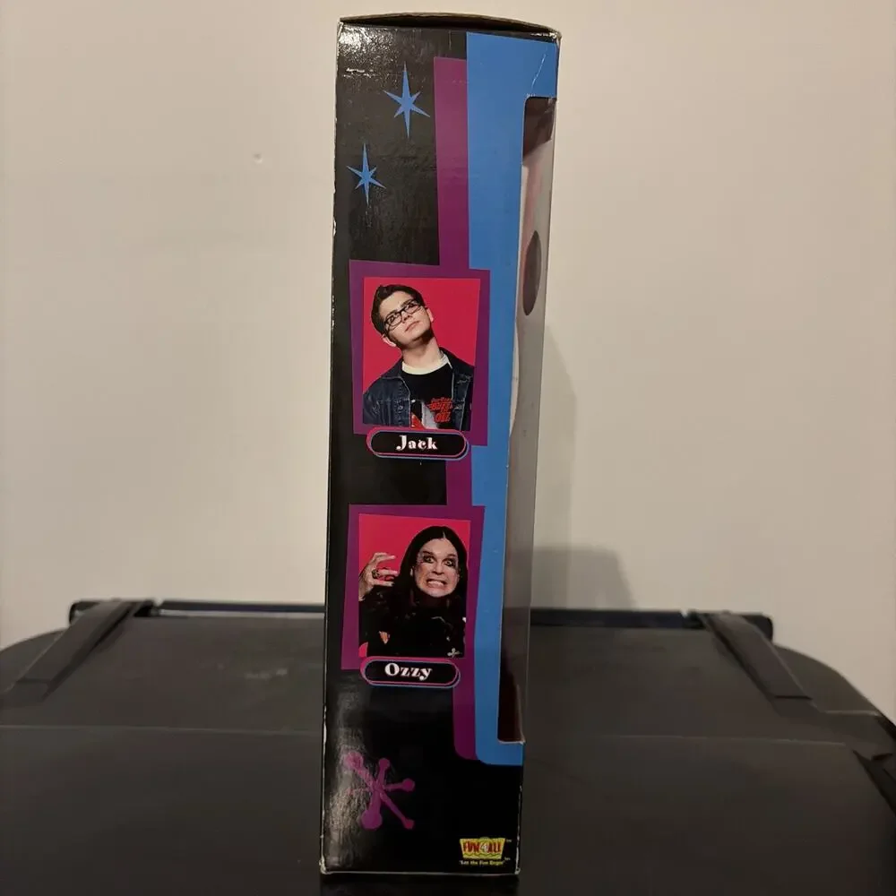 Ozzy Osbourne Talking Doll Vintage 2002 Never Opened WILL NEED BATTERY